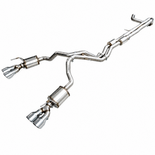Load image into Gallery viewer, AWE Tuning AWE3015-42222 Escalade ESV 0FG Dual Exit Exhaust Chrome Silver Tips