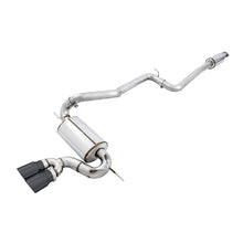 Load image into Gallery viewer, AWE 3020-33040 resonated Touring cat-back exhaust with Diamond Black tips