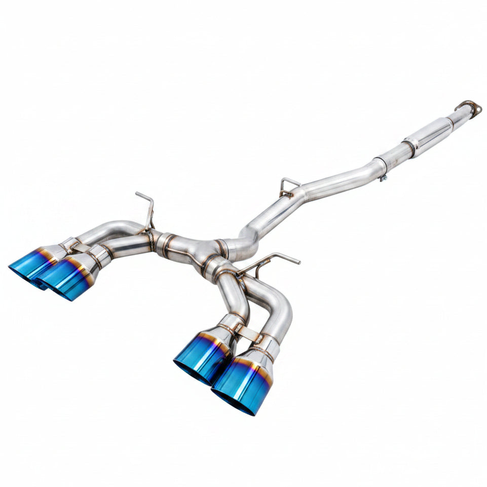 AWE Track Edition Exhaust Vapor Blue Tips for Subaru BRZ Toyota GR86 86 Scion FR-S