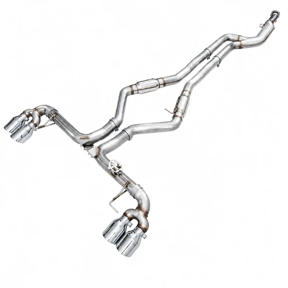 AWE Tuning 22-26 BMW M240i (G42) Track Edition Exhaust - Chrome Silver Tips - AWE part 3020-42240