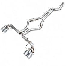 Load image into Gallery viewer, AWE Tuning 22-26 BMW M240i (G42) Track Edition Exhaust - Chrome Silver Tips - AWE part 3020-42240