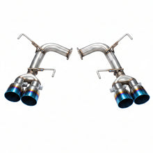 Load image into Gallery viewer, AWE Track Edition Axle-Back Exhaust Vapor Blue Tips for 2022-2026 Subaru WRX