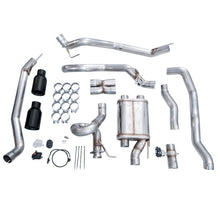 Load image into Gallery viewer, AWE 2024+ Ford Ranger Raptor 3.0L Switchpath Cat-Back Exhaust - Diamond Black Tips - product view 3 - AWE part 3025-33306