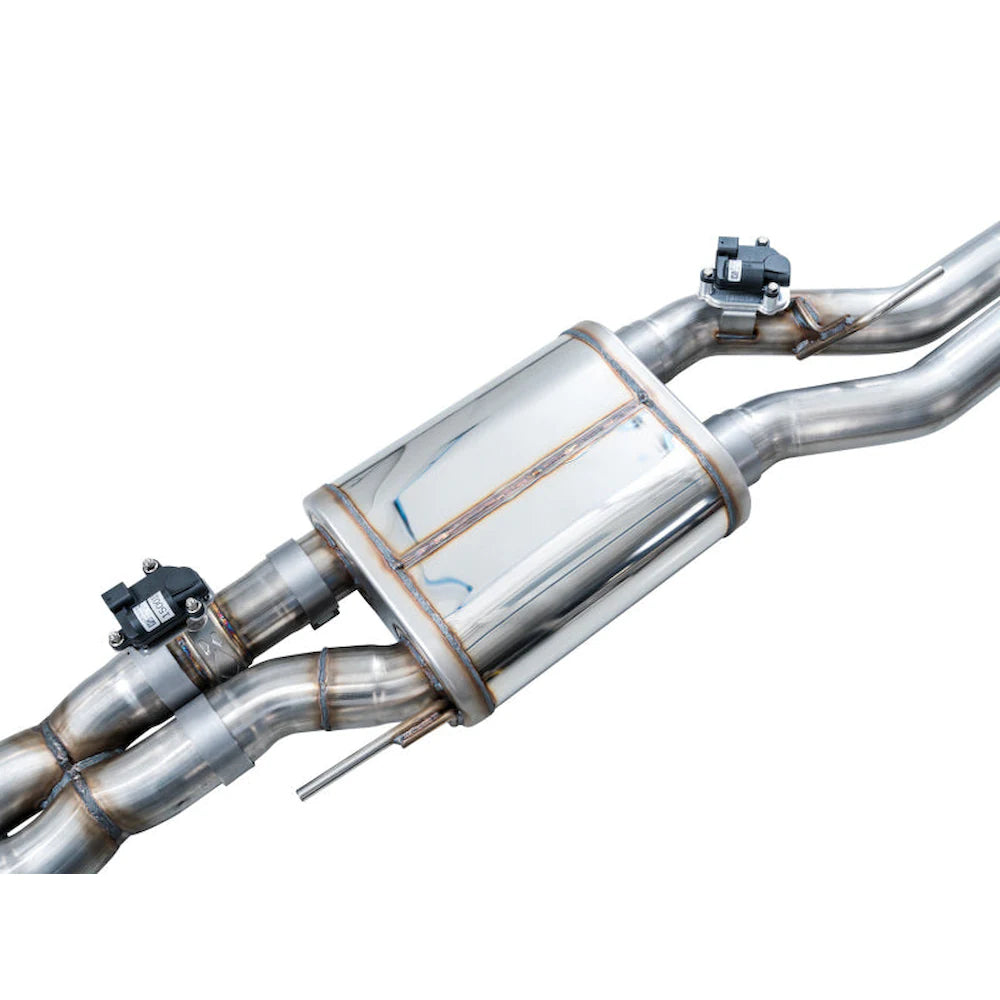 AWE 2024+ Ford Ranger Raptor 3.0L Switchpath Cat-Back Exhaust - Diamond Black Tips - product view 7 - AWE part 3025-33306