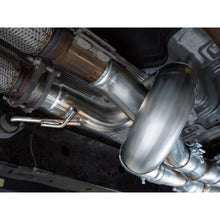 Load image into Gallery viewer, AWE 2024+ Ford Ranger Raptor 3.0L Switchpath Cat-Back Exhaust - Diamond Black Tips - product view 10 - AWE part 3025-33306