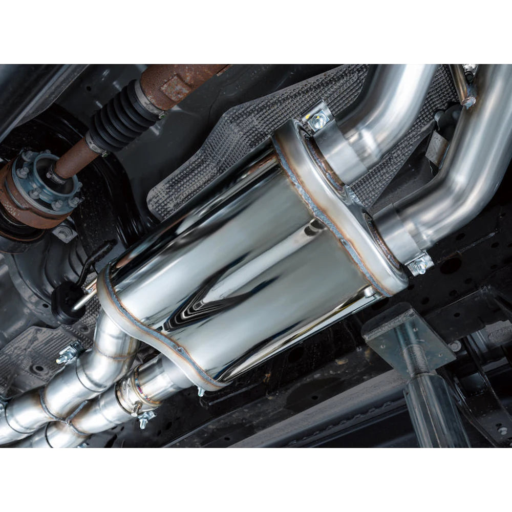 AWE 2024+ Ford Ranger Raptor 3.0L Switchpath Cat-Back Exhaust - Diamond Black Tips - product view 12 - AWE part 3025-33306