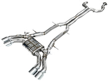 Load image into Gallery viewer, AWE SwitchPath exhaust system with chrome silver tips for Cadillac CT4-V Blackwing