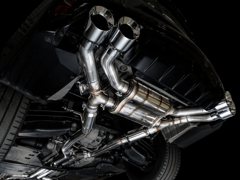 AWE SwitchPath tubing and 180 Technology resonators under CT4-V Blackwing