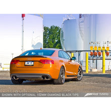 Load image into Gallery viewer, AWE Tuning Audi B8.5 S5 3.0T Touring Edition Exhaust System - Diamond Black Tips - product view 3 - AWE part 3015-43030
