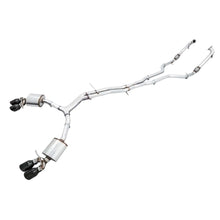 Load image into Gallery viewer, AWE Tuning Audi B9 S5 Sportback Touring Edition Exhaust - Non-Resonated (Black 102mm Tips) - AWE part 3020-43064