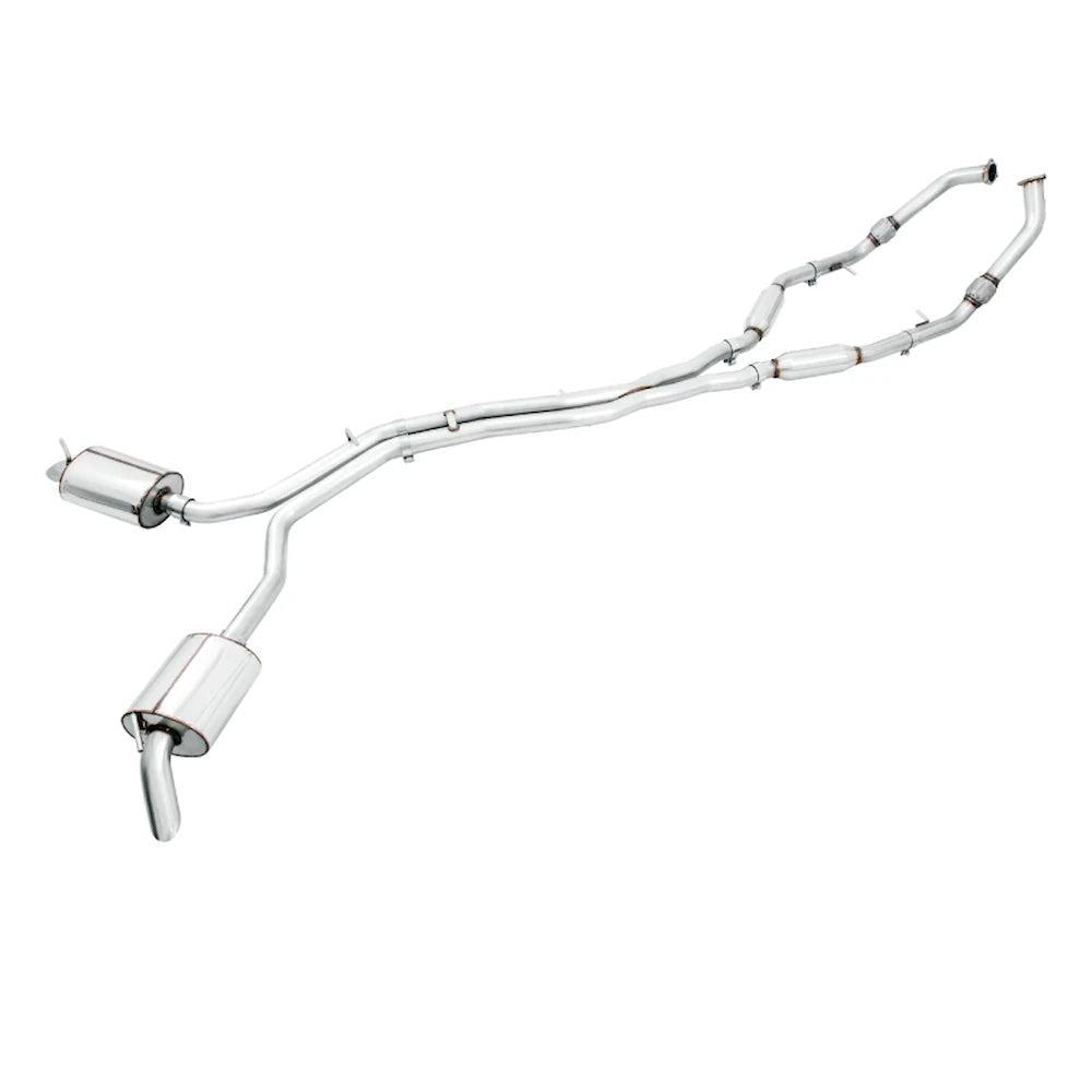 AWE Tuning Audi B9 SQ5 Non-Resonated Touring Edition Cat-Back Exhaust - No Tips (Turn Downs) - AWE part 3020-31022