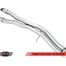 Load image into Gallery viewer, AWE Tuning Audi B9 SQ5 Non-Resonated Touring Edition Cat-Back Exhaust - No Tips (Turn - product view 9 - AWE part 3020-31022