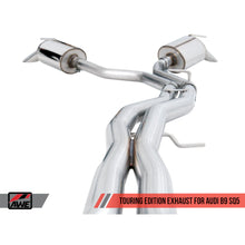 Load image into Gallery viewer, AWE Tuning Audi B9 SQ5 Resonated Touring Edition Cat-Back Exhaust - No Tips (Turn - product view 10 - AWE part 3015-31016