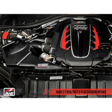 Load image into Gallery viewer, AWE Tuning Audi C7 RS6 / RS7 4.0T S-FLO Carbon Intake V2 - product view 7 - AWE part 2660-15012