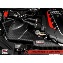 Load image into Gallery viewer, AWE Tuning Audi C7 RS6 / RS7 4.0T S-FLO Carbon Intake V2 - product view 13 - AWE part 2660-15012