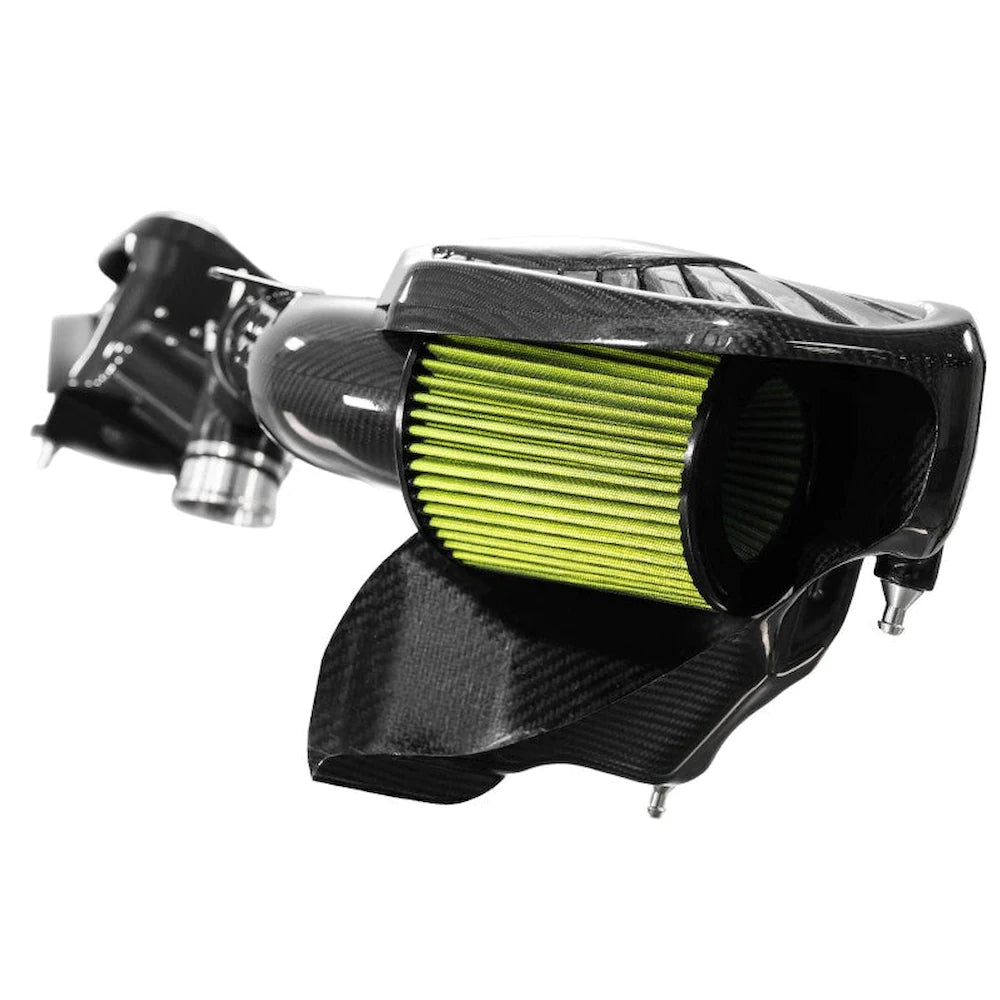 AWE BMW 2021+ G8X M3/M4 S-Flo Carbon Intake - product view 3 - AWE part 2660-15489