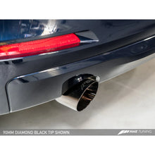 Load image into Gallery viewer, AWE Tuning BMW F30 320i Touring Exhaust w/Performance Mid Pipe - Diamond Black Tip - product view 2 - AWE part 3015-23036
