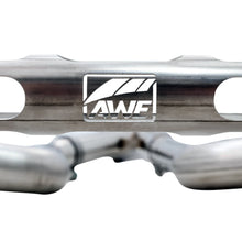 Load image into Gallery viewer, AWE Tuning Track Edition Catback Exhaust for BMW F8X M3/M4 - 4" Chrome Silver Tips - product view 7 - AWE part 3020-42082