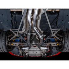 Load image into Gallery viewer, AWE Tuning Track Edition Catback Exhaust for BMW F8X M3/M4 - 4" Chrome Silver Tips - product view 12 - AWE part 3020-42082