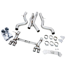 Load image into Gallery viewer, AWE Tuning Track Edition Catback Exhaust for BMW F8X M3/M4 - 4" Chrome Silver Tips - product view 13 - AWE part 3020-42082