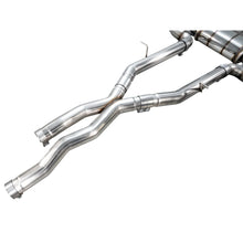 Load image into Gallery viewer, AWE Tuning BMW F97 X3 M Non-Resonated Performance Mid Pipe - product view 3 - AWE part 3820-11301