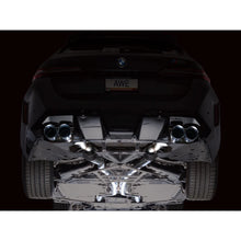 Load image into Gallery viewer, AWE Tuning BMW G90/G99 M5 Touring Edition Cat-Back Exhaust - Chrome Silver Tips - product view 16 - AWE part 3015-42790