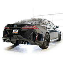 Load image into Gallery viewer, AWE Tuning BMW G90/G99 M5 Track Edition Cat-Back Exhaust - Chrome Silver Tips - product view 2 - AWE part 3020-42790