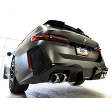Load image into Gallery viewer, AWE Tuning BMW G90/G99 M5 Track Edition Cat-Back Exhaust - Chrome Silver Tips - product view 4 - AWE part 3020-42790