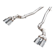 Load image into Gallery viewer, AWE Tuning BMW G90/G99 M5 Track Edition Cat-Back Exhaust - Chrome Silver Tips - product view 7 - AWE part 3020-42790