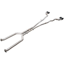 Load image into Gallery viewer, AWE Tuning BMW G90/G99 M5 Track Edition Cat-Back Exhaust - Diamond Black Tips - product view 3 - AWE part 3020-43790