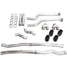 Load image into Gallery viewer, AWE Tuning BMW G90/G99 M5 Track Edition Cat-Back Exhaust - Diamond Black Tips - product view 5 - AWE part 3020-43790