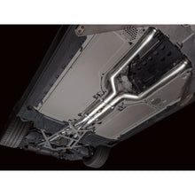 Load image into Gallery viewer, AWE Tuning BMW G90/G99 M5 Track Edition Cat-Back Exhaust - Diamond Black Tips - product view 18 - AWE part 3020-43790