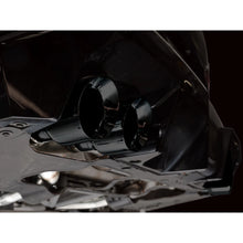 Load image into Gallery viewer, AWE Tuning BMW G90/G99 M5 Track Edition Cat-Back Exhaust - Diamond Black Tips - product view 21 - AWE part 3020-43790