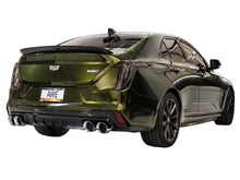 Load image into Gallery viewer, AWE SwitchPath exhaust installed on Cadillac CT4-V Blackwing showing chrome tips