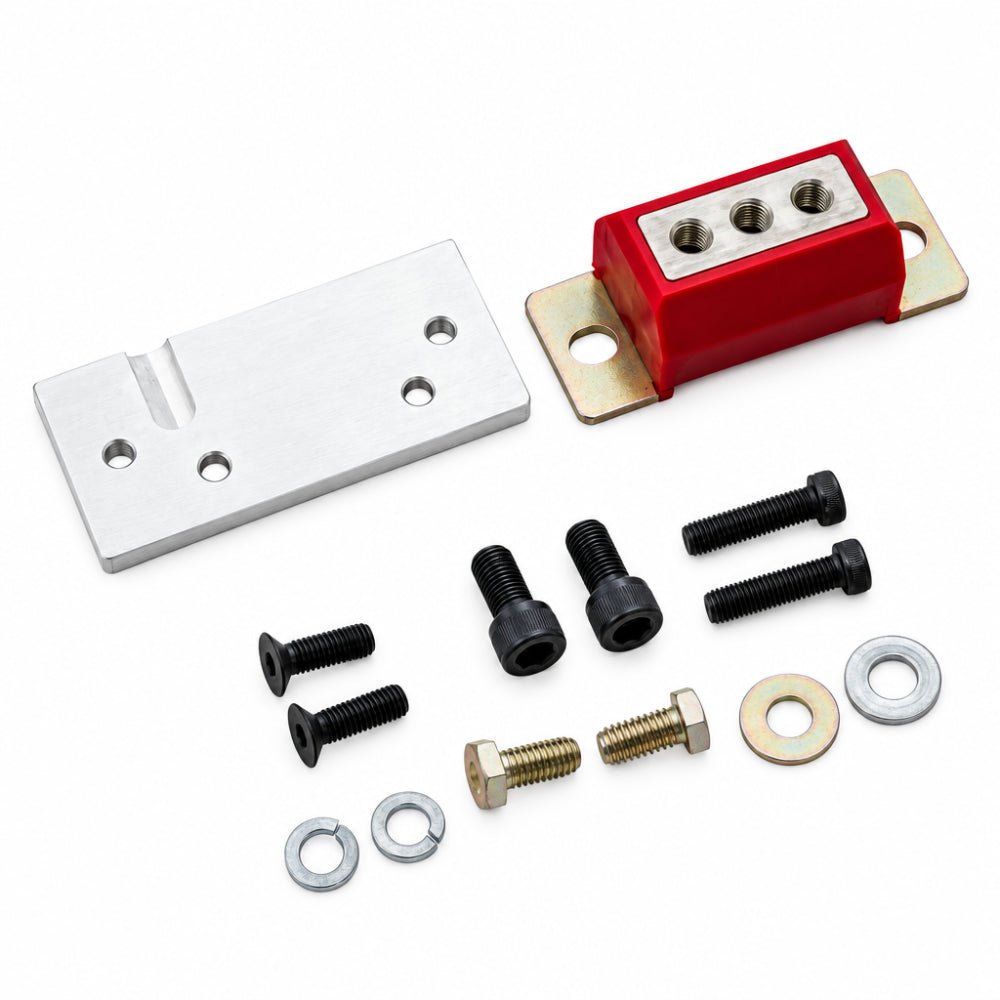 AWE Tuning Drivetrain Stabilizer (DTS) Mount Package - Polyurethane - product view 3 - AWE part 2210-11014