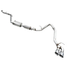 Load image into Gallery viewer, AWE Exhaust for 4th Gen Toyota Tacoma Dual Chrome Silver Tips - AWE part 3015-32254