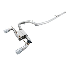 Load image into Gallery viewer, AWE Tuning Ford Focus RS SwitchPath Cat-back Exhaust - Chrome Silver Tips - AWE part 3025-32024