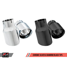 Load image into Gallery viewer, AWE Tuning Ford Focus RS SwitchPath Cat-back Exhaust - Diamond Black Tips - product view 2 - AWE part 3025-33024