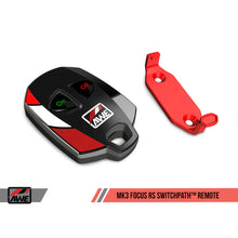 Load image into Gallery viewer, AWE Tuning Ford Focus RS SwitchPath Cat-back Exhaust - Diamond Black Tips - product view 3 - AWE part 3025-33024