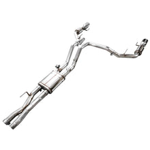 Load image into Gallery viewer, AWE Gen 3 Raptor R SwitchPath Exhaust  - Chrome Silver Tips - product view 3 - AWE part 3025-32852