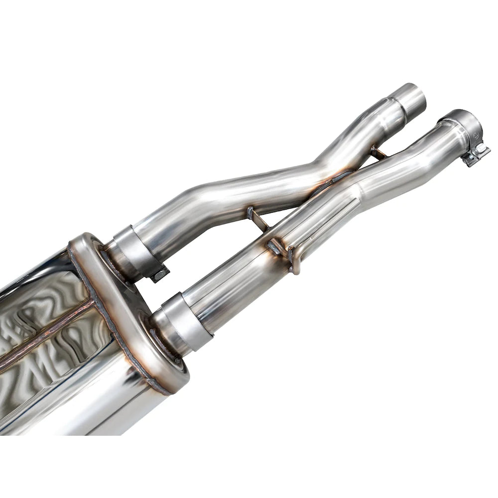 AWE Gen 3 Raptor R SwitchPath Exhaust  - Chrome Silver Tips - product view 4 - AWE part 3025-32852