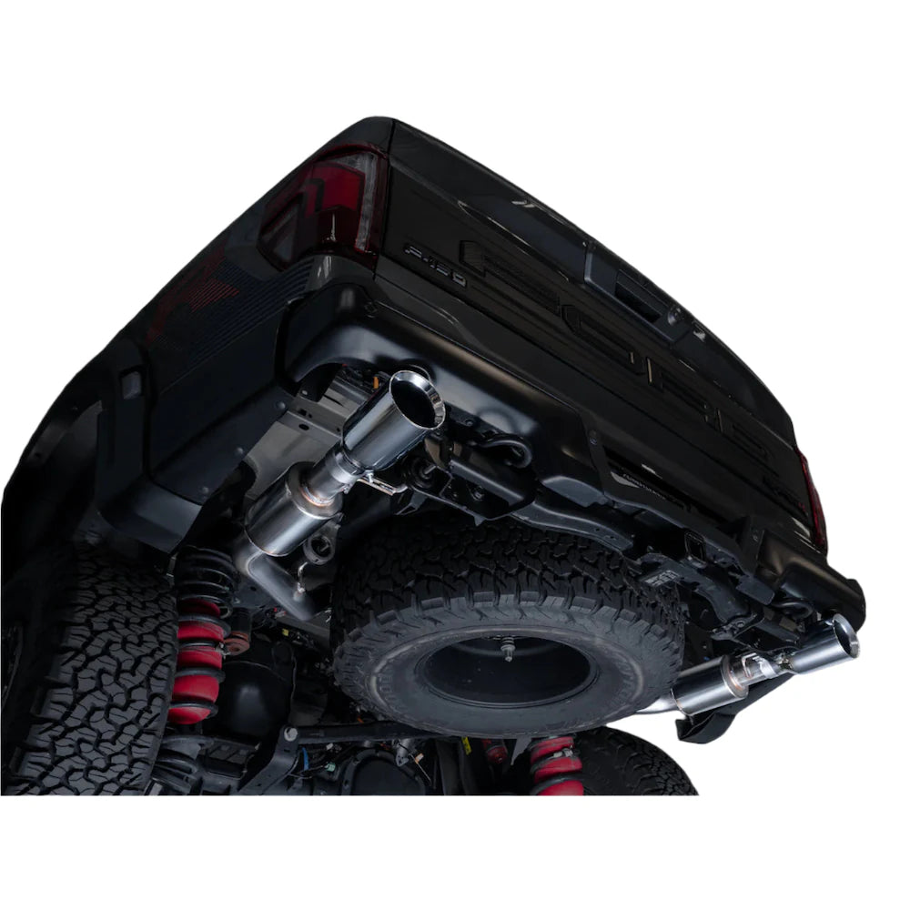 AWE Gen 3 Raptor R SwitchPath Exhaust  - Chrome Silver Tips - product view 6 - AWE part 3025-32852
