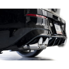 Load image into Gallery viewer, AWE MK8 Volkswagen Golf R 3in Touring Edition Quad Exhaust - Chrome Silver Tips - product view 6 - AWE part 3015-42658