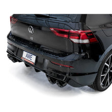 Load image into Gallery viewer, AWE MK8 Volkswagen Golf R 3in Touring Edition Quad Exhaust - Diamond Black Tips - product view 2 - AWE part 3015-43658
