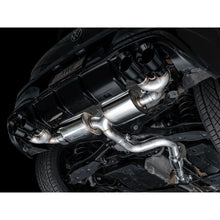 Load image into Gallery viewer, AWE MK8 Volkswagen Golf R 3in Touring Edition Quad Exhaust - Diamond Black Tips - product view 10 - AWE part 3015-43658