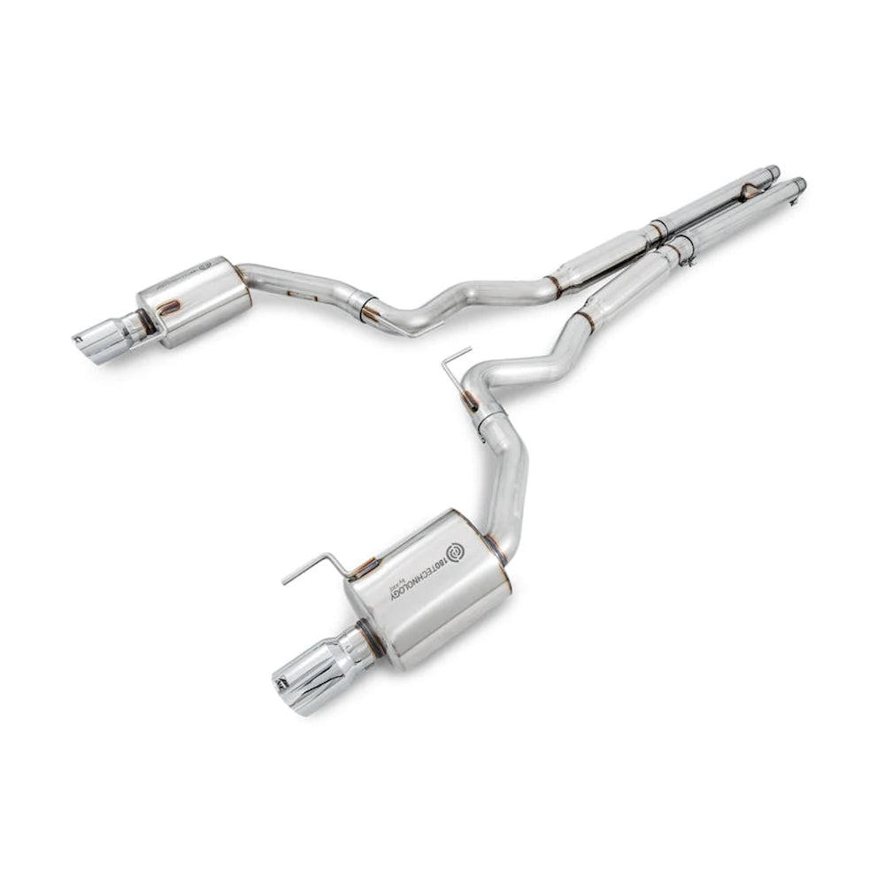 AWE Tuning S550 Mustang GT Cat-back Exhaust - Touring Edition (Chrome Silver Tips) - AWE part 3015-32084