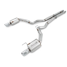 Load image into Gallery viewer, AWE Tuning S550 Mustang GT Cat-back Exhaust - Touring Edition (Diamond Black Tips) - AWE part 3015-33084