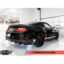 Load image into Gallery viewer, AWE Tuning S550 Mustang GT Cat-back Exhaust - Touring Edition (Diamond Black Tips) - product view 3 - AWE part 3015-33084