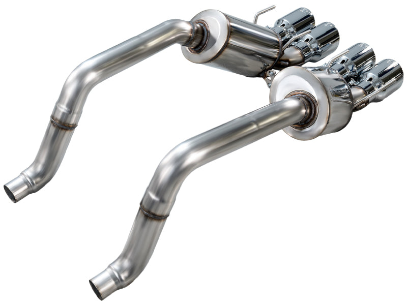 AWE Tuning AWE Tuning 05-07 C6 Chevrolet Corvette 6.0L Touring Edition Axle-Back Exhaust w/ Chrome Silver Tips