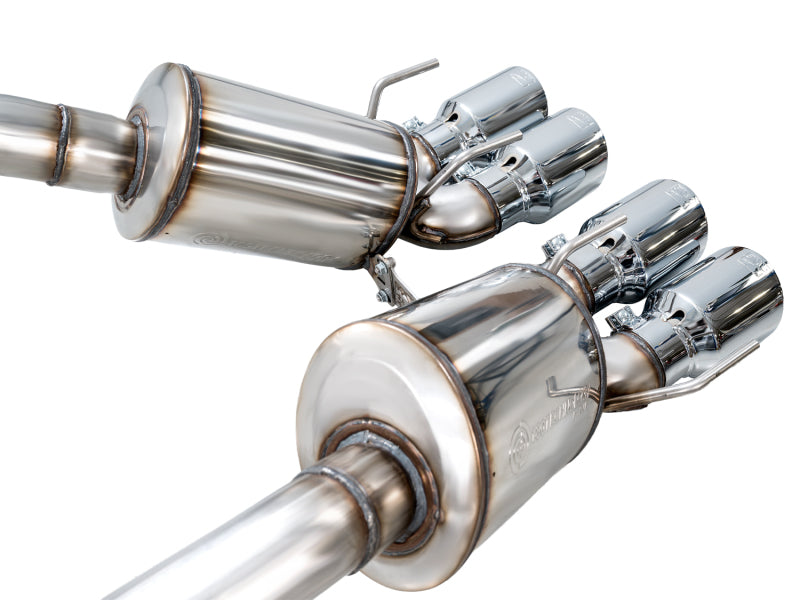 AWE Tuning AWE Tuning 05-07 C6 Chevrolet Corvette 6.0L Touring Edition Axle-Back Exhaust w/ Chrome Silver Tips